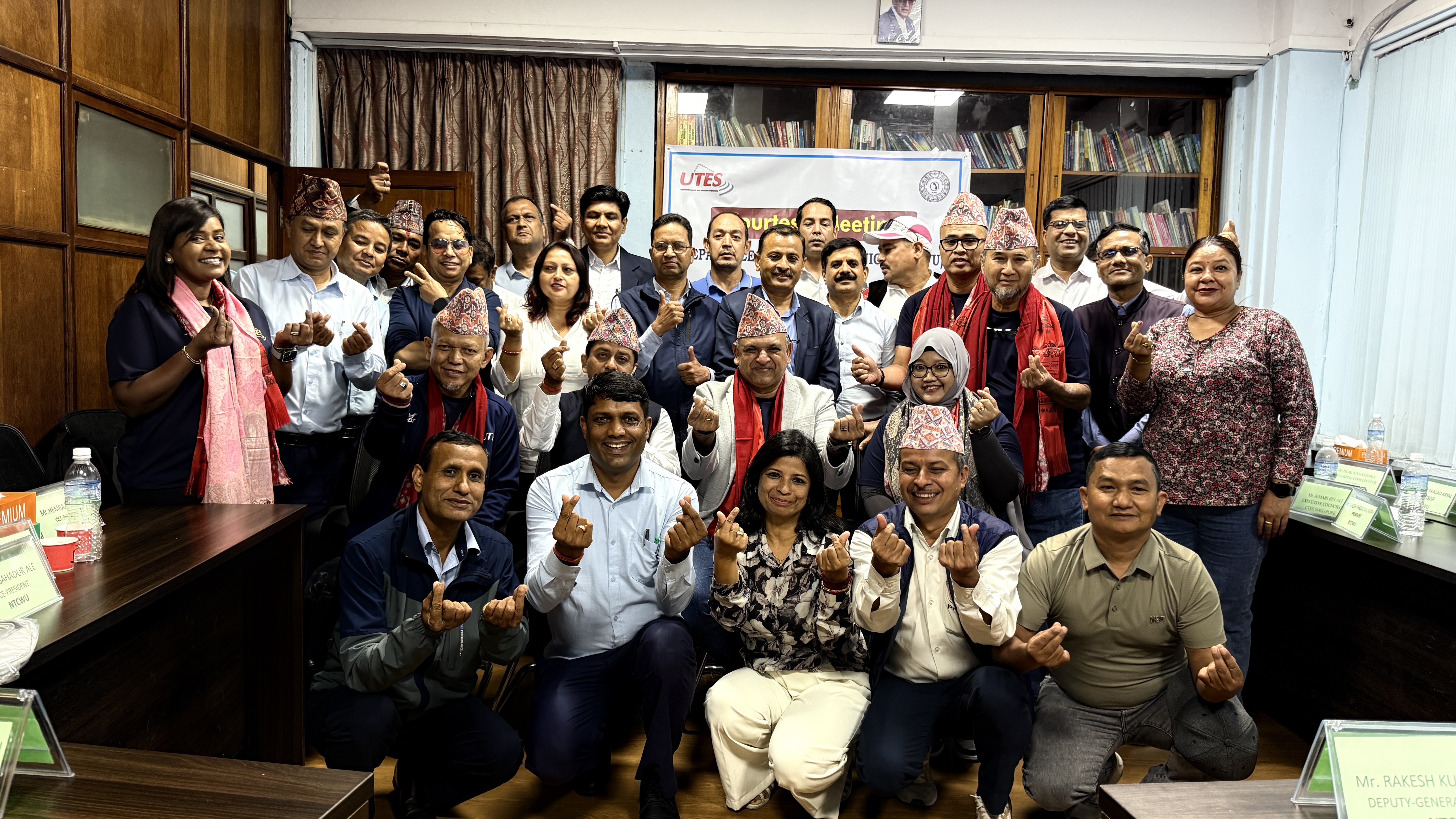 image for Courtesy Meeting with UTES Singapore